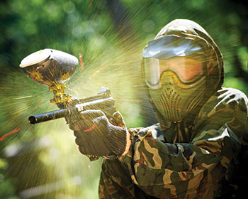 le paintball